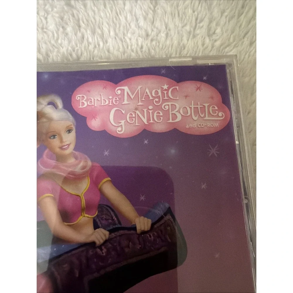Barbie Magic Genie Bottle PC CD ROM Game 2000 Mattel Vtg